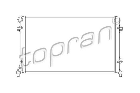 Радіатор TOPRAN / HANS PRIES 112 223