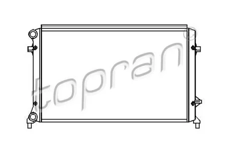 Радіатор TOPRAN / HANS PRIES 112 327