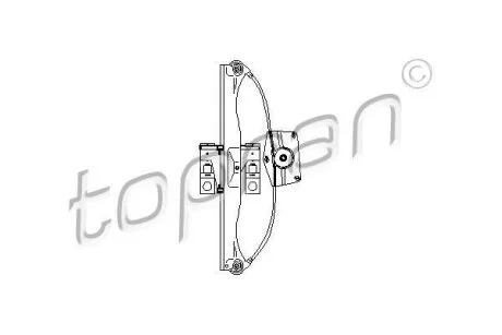 Склопідіймач TOPRAN / HANS PRIES 113 511