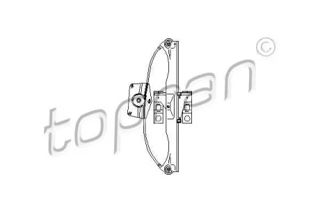 Склопідіймач TOPRAN / HANS PRIES 113 512