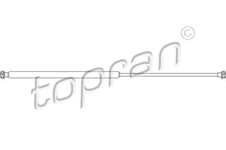 Амортизатор капота TOPRAN / HANS PRIES 113 530