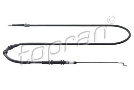 Трос зупиночних гальм TOPRAN / HANS PRIES 115 978