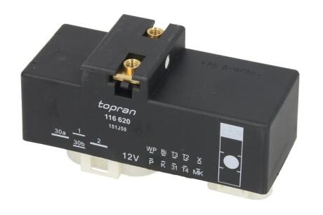 Реле (12V) AUDI A3, TT SEAT CORDOBA, CORDOBA VARIO, IBIZA II, INCA, LEON, TOLEDO II SKODA OCTAVIA I VW BORA, BORA I, CADDY II, CADDY II/MINIVAN, GOLF IV, NEW BEETLE, POLO, POLO III 02.93-12.13 TOPRAN / HANS PRIES 116 620