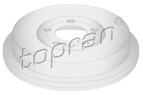 Гальмiвнi барабани TOPRAN / HANS PRIES 117 002
