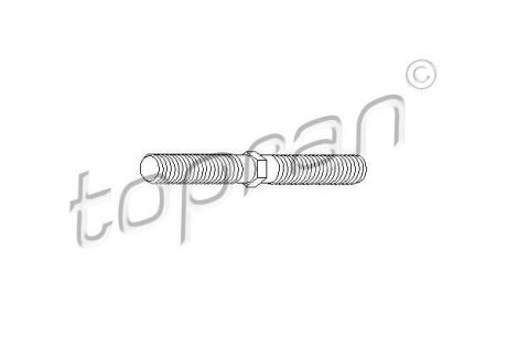 Гайки рульових тяг TOPRAN / HANS PRIES 200 380