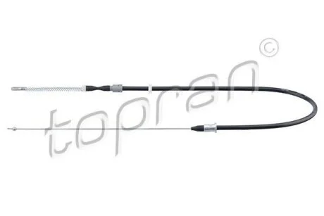 Трос зупиночних гальм TOPRAN / HANS PRIES 200 877