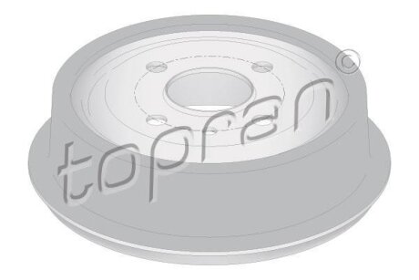 Барабан гальмівний TOPRAN / HANS PRIES 200 930