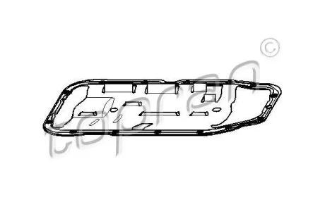 Прокладка масляного піддону TOPRAN / HANS PRIES 201 309