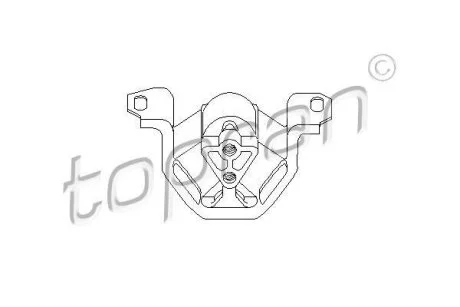 Подушка двигуна TOPRAN / HANS PRIES 201 390