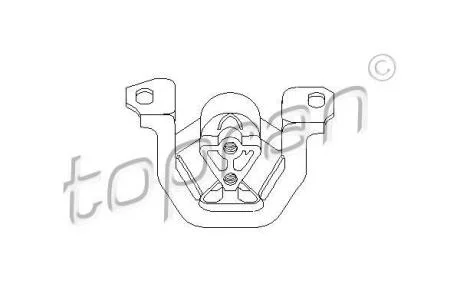 Подушка двигуна TOPRAN / HANS PRIES 201 394
