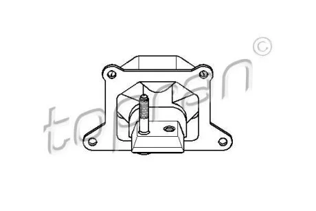 Подушка двигуна TOPRAN / HANS PRIES 201 398