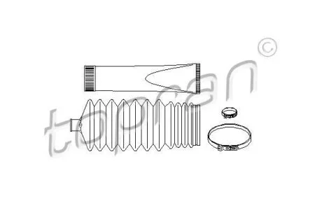 Чохол захисний TOPRAN / HANS PRIES 201 783