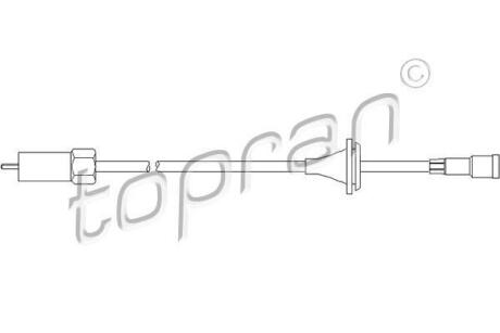 Трос спідометра TOPRAN / HANS PRIES 202 220