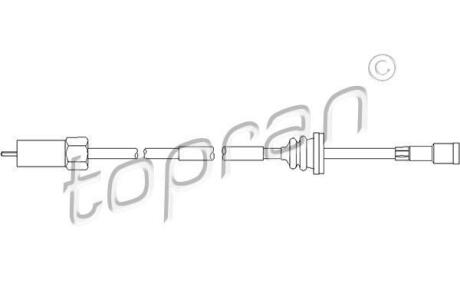 Трос спiдометра TOPRAN / HANS PRIES 202 222