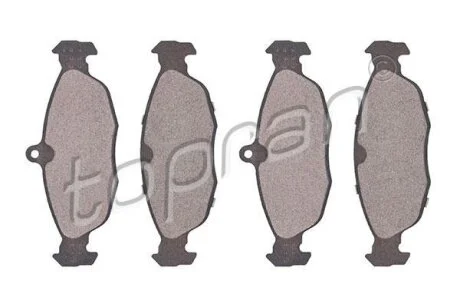 Гальмівні колодки, дискові TOPRAN / HANS PRIES 202 464