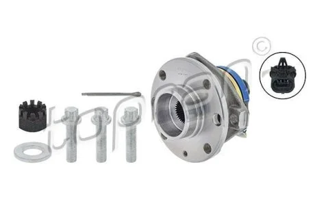 Ступиця TOPRAN / HANS PRIES 205 767