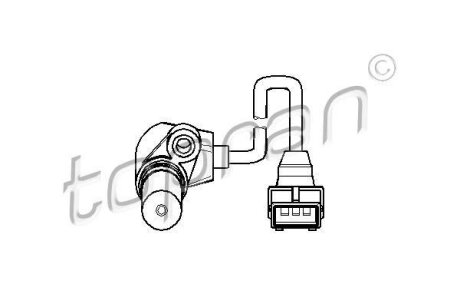 ДАТЧИК ПОЛОЖЕНИЯ КОЛЕНВАЛА OPEL ASTRA/VECTRA/OMEGA C20NE TOPRAN / HANS PRIES 205 887