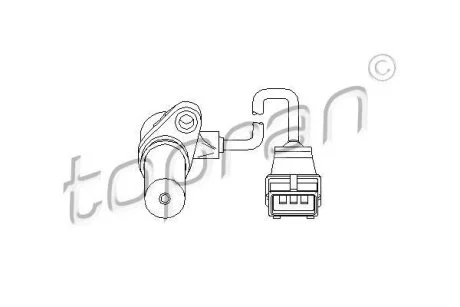 Датчик обертів колінвалу TOPRAN / HANS PRIES 206 203