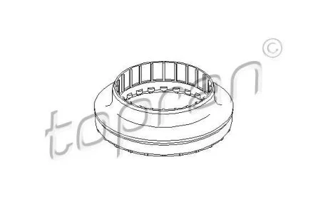 Упорний підшипник амортизатора TOPRAN / HANS PRIES 206 450