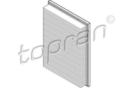 Фільтр повітря TOPRAN / HANS PRIES 206 610