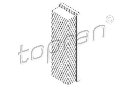 Фільтр повітря TOPRAN / HANS PRIES 207 026