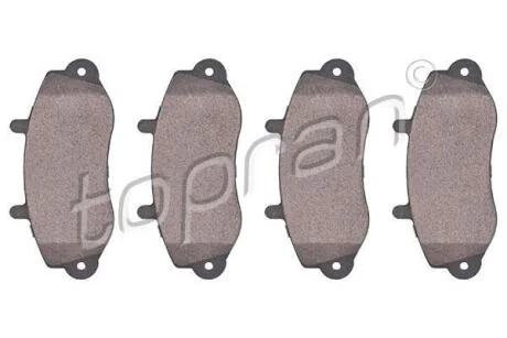 Гальмiвнi колодки дисковi 7701206369, 7701207166, 7701205294, 9161450, 9112777, 16494 TOPRAN / HANS PRIES 207 086