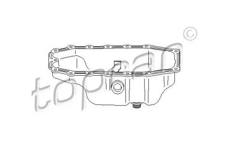 Масляний піддон TOPRAN / HANS PRIES 207 316