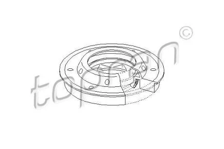 Сальники валу TOPRAN / HANS PRIES 207 320