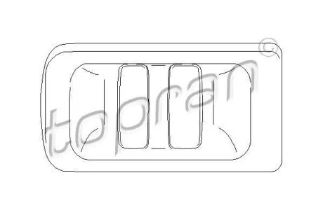 Ручка дверей TOPRAN / HANS PRIES 207 353