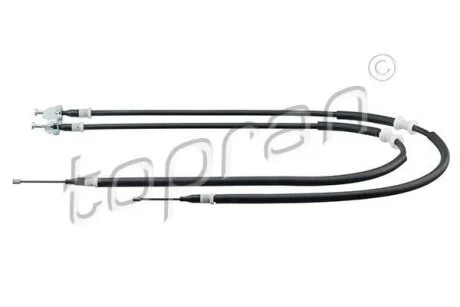 Трос зупиночних гальм TOPRAN / HANS PRIES 207 374