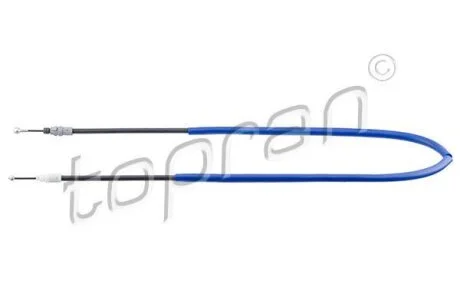 Трос зупиночних гальм TOPRAN / HANS PRIES 207 387