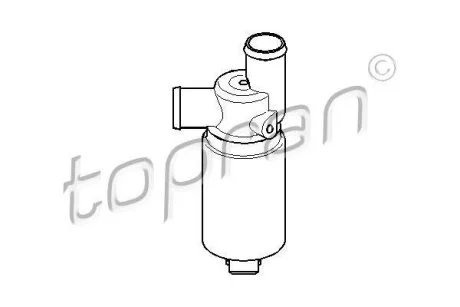 Регулятор холостого ходу TOPRAN / HANS PRIES 207 538