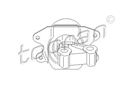 Подушка двигуна TOPRAN / HANS PRIES 207 560