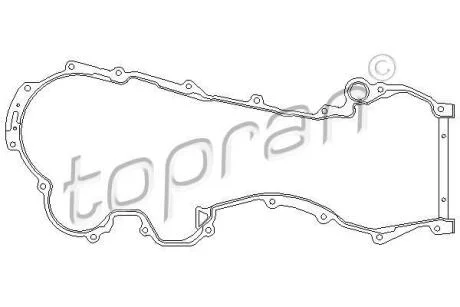Прокладка кришки картера TOPRAN / HANS PRIES 207 605