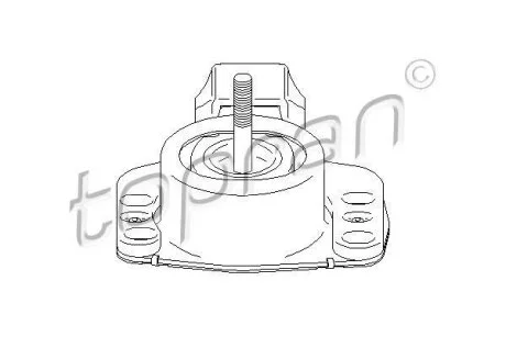Подушка двигуна TOPRAN 207 756
