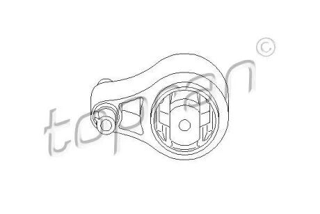 Подушка двигуна TOPRAN / HANS PRIES 207 765