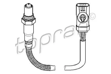 Лямбда-зонд TOPRAN / HANS PRIES 207 860