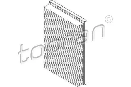 Фільтр повітря TOPRAN / HANS PRIES 300 010