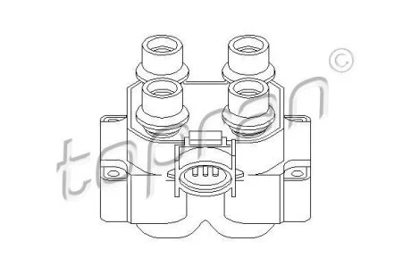 Катушка запалювання TOPRAN / HANS PRIES 300 595