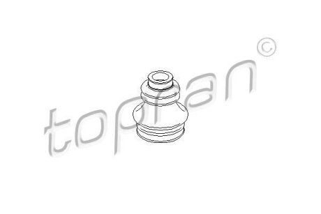 Пыльник привода наружный Ford Sierra 82-92 (без ABS) TOPRAN / HANS PRIES 300 825