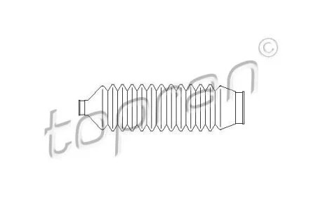 Пыльник рулевой рейки Ford Escort/Orion TOPRAN / HANS PRIES 301 090