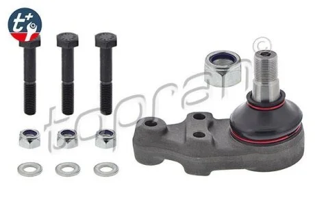 Шарова опора,передня вісь TOPRAN / HANS PRIES 301 349