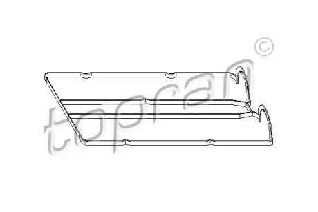 Прокладка клапанної кришки TOPRAN 301 878