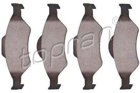 Гальмівні колодки, дискові TOPRAN / HANS PRIES 301 891