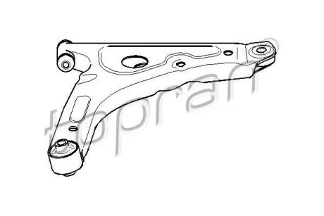 Важіль підвіски передній TOPRAN / HANS PRIES 302 017