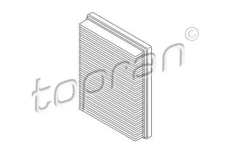 Воздушный фильтр TOPRAN / HANS PRIES 302 124