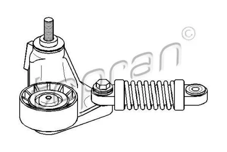 Натягувач ремня TOPRAN / HANS PRIES 302 162