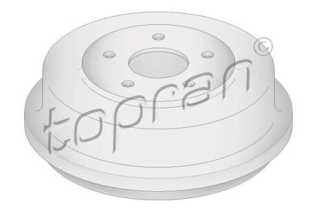 Гальмівний барабан TOPRAN / HANS PRIES 302 250