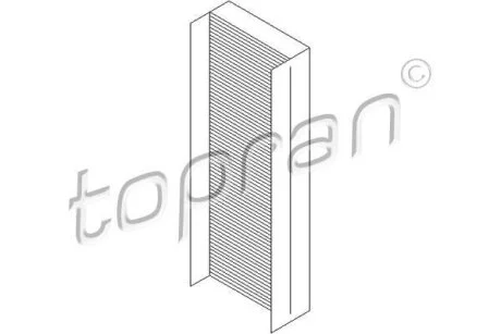 Фільтр салону TOPRAN / HANS PRIES 302 360