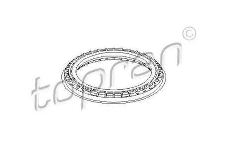 Упорний підшипник амортизатора TOPRAN / HANS PRIES 302 373